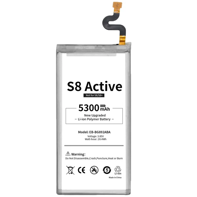 EB-BG892ABA Replacement Battery for Samsung Galaxy S8 Active G982