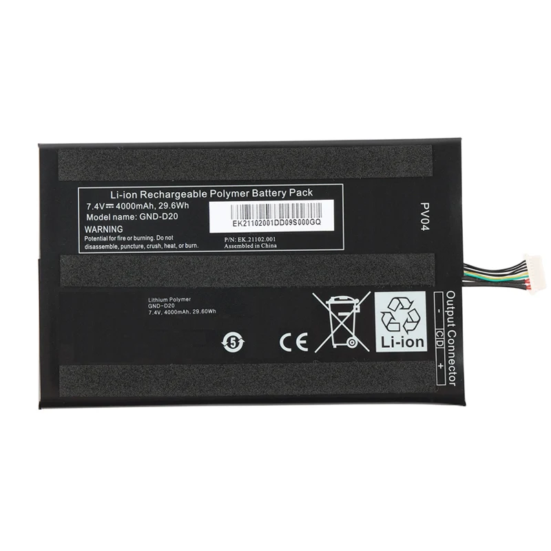 GNG-D20 Replacement Battery For Gigabyte S1080 S1081 Series Tablet PC