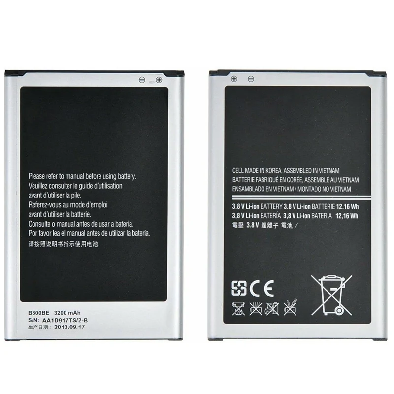 B800BE Replacement Battery for Samsung Galaxy Note 3 GT-N9000 GT-N9005