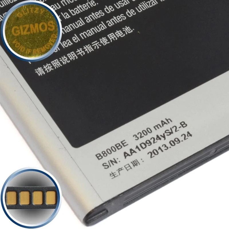 B800BE Replacement Battery for Samsung Galaxy Note 3 GT-N9000 GT-N9005