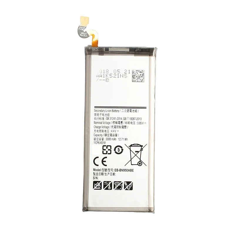 EB-BN950ABA Replacement Battery for Samsung Galaxy Note 8 SM-N950 SM-N9500