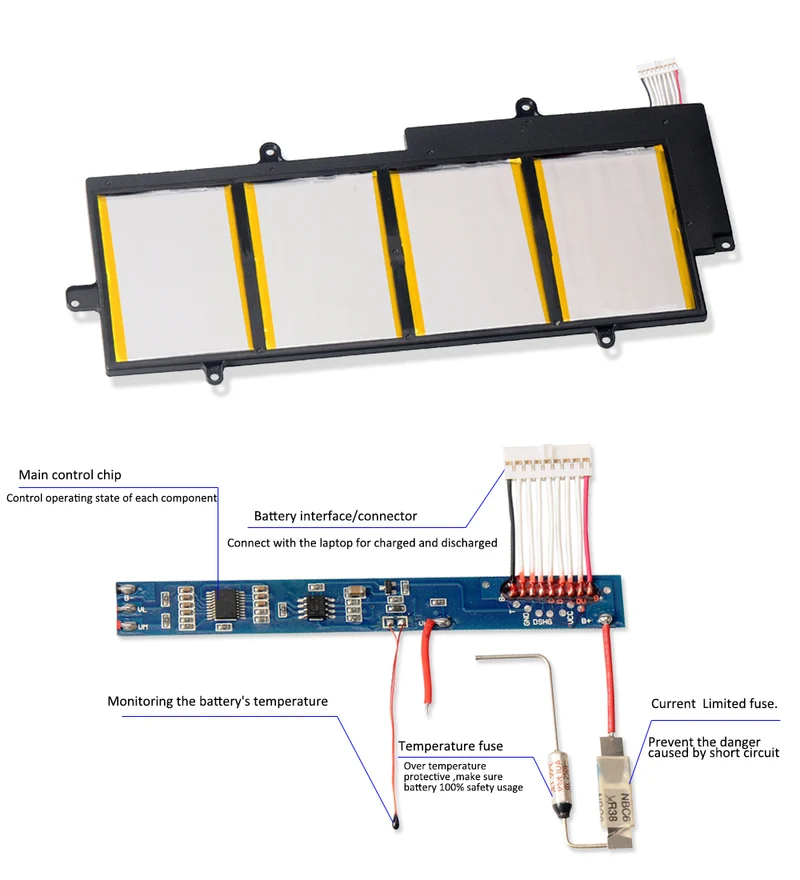 PA5013U-1BRS Battery for Toshiba Portege Z830 Z835 Z930 Z935 Ultrabook — 14.8V 47Wh
