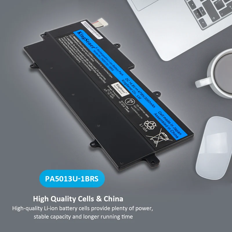 PA5013U-1BRS Battery for Toshiba Portege Z830 Z835 Z930 Z935 Ultrabook — 14.8V 47Wh