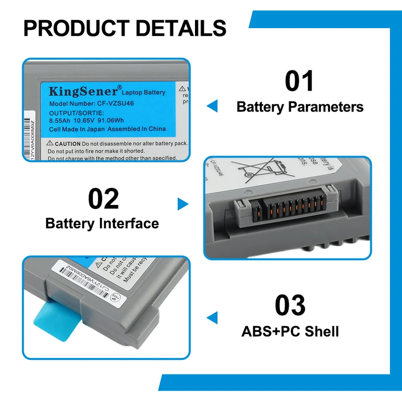 Panasonic Toughbook CF-30/CF-31 CF-VZSU46 91Wh Battery