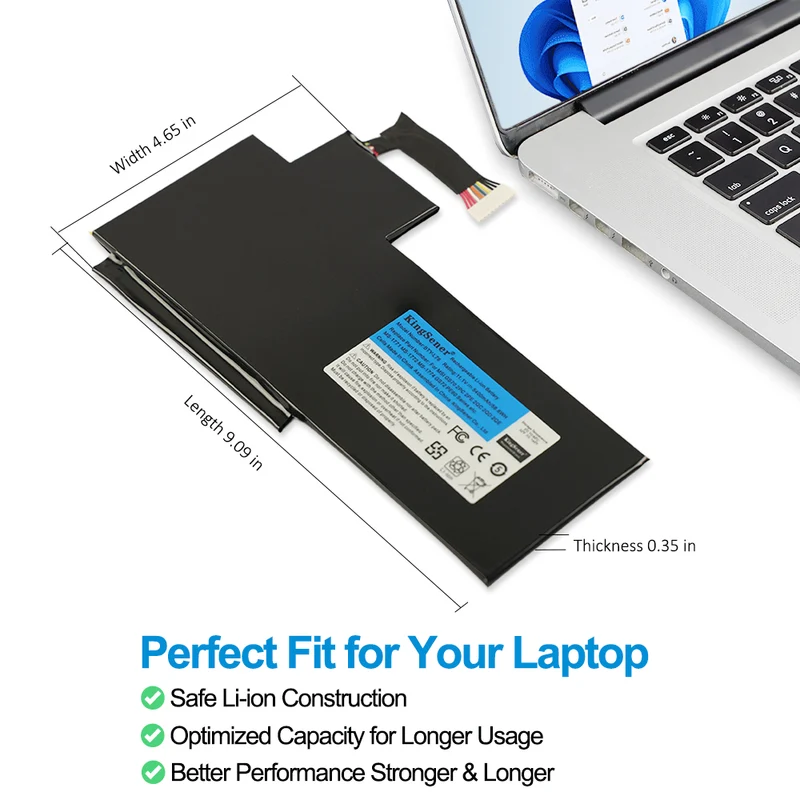 BTY-L76 Laptop Battery For MSI GS70 2OD 2PC 2PE 2QC 2QD 2QE GS72 MS-1771 MS-1772 MS-1773 MS-1774 MEDION X7613 MD98802 | KingSener