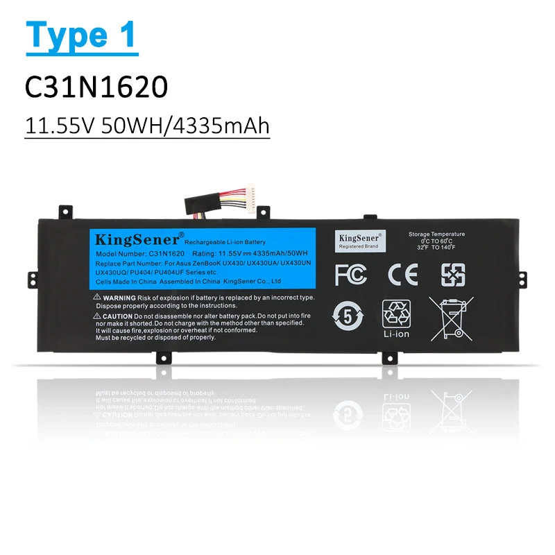 C31N1620 Laptop Battery for Asus ZenBook UX430 UX430UQ UX430UQ-GV015T PRO | EU Stock