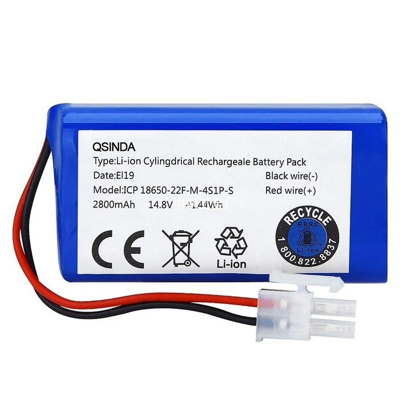 18650-22F-M-4S1P-S Replacement Battery For Ecovacs sweeping robot CR130 V780 CE N550