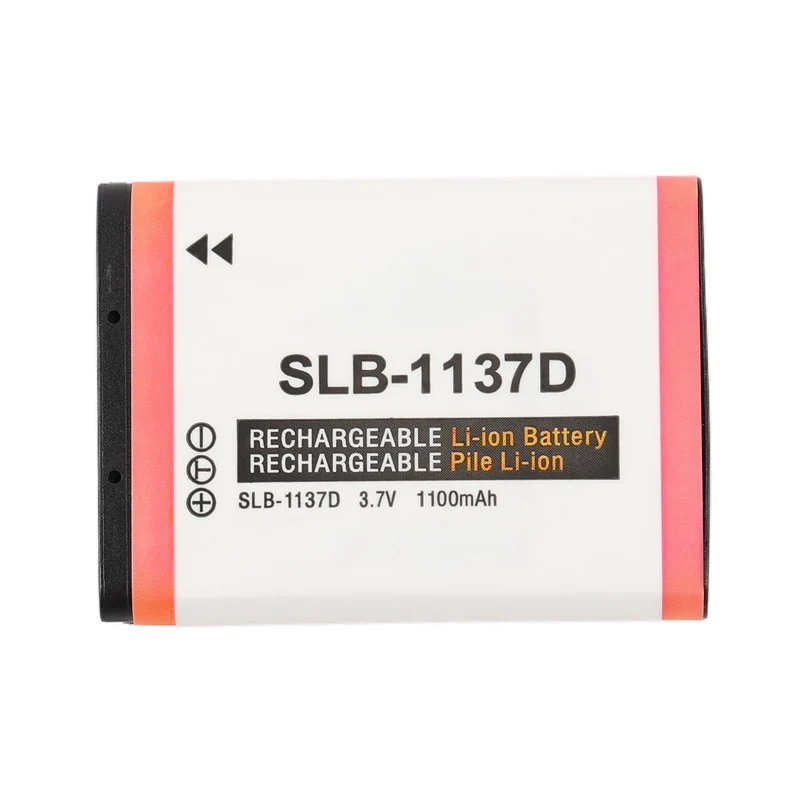 SLB-1137D Replacement Camera Battery For Samsung NV11 NV100 NV30 NV40 I80 I85 NV103
