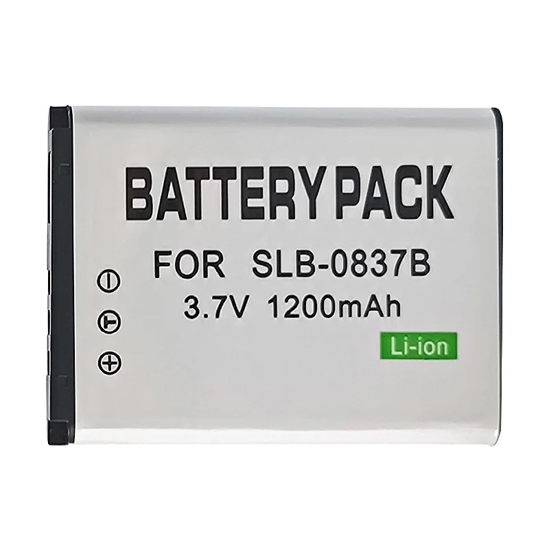 SLB-0837B Replacement Camera Battery For Samsung L201 NV10 L83T NV20 NV15 NV8 L70