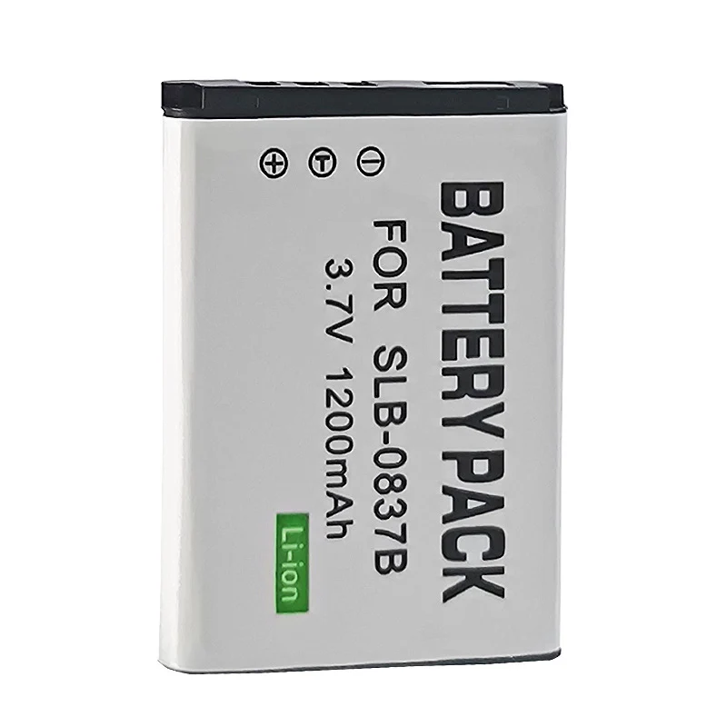SLB-0837B Replacement Camera Battery For Samsung L201 NV10 L83T NV20 NV15 NV8 L70