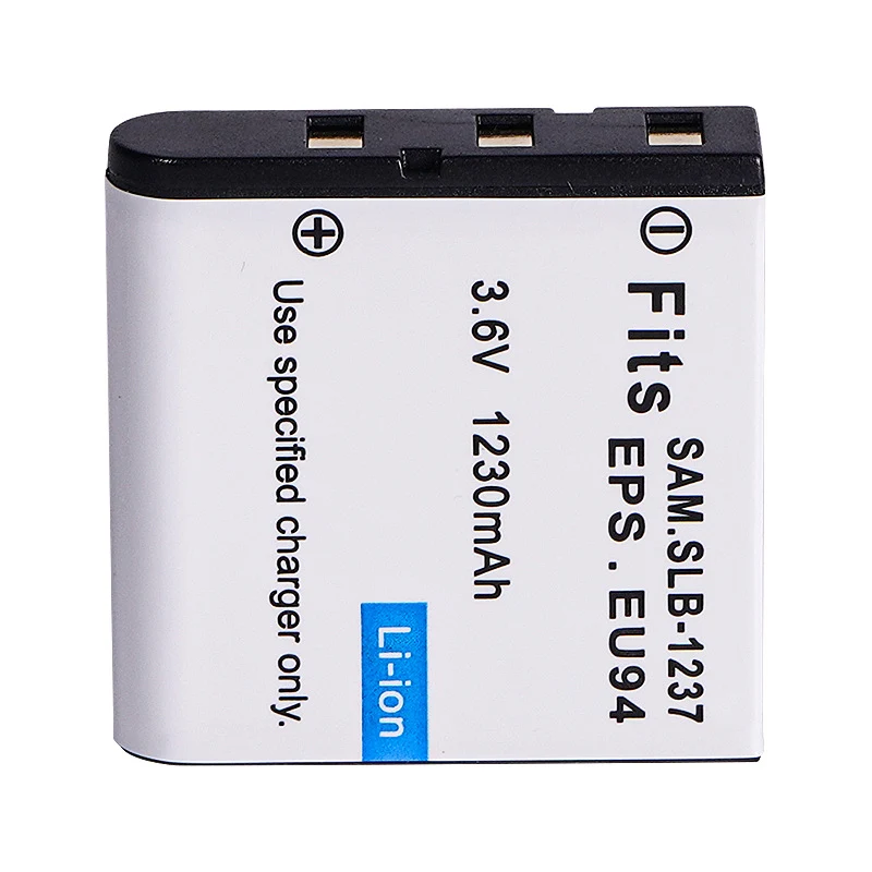 SLB-1237 Replacement Camera Battery For Samsung EU94 L55 L55W L85 L85W BP-31
