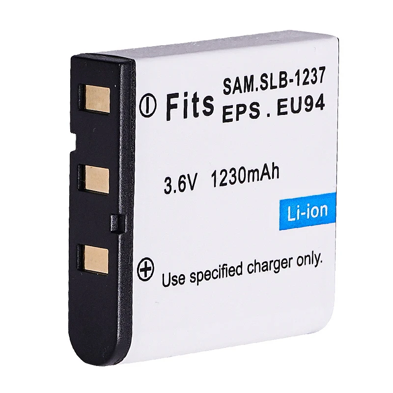 SLB-1237 Replacement Camera Battery For Samsung EU94 L55 L55W L85 L85W BP-31