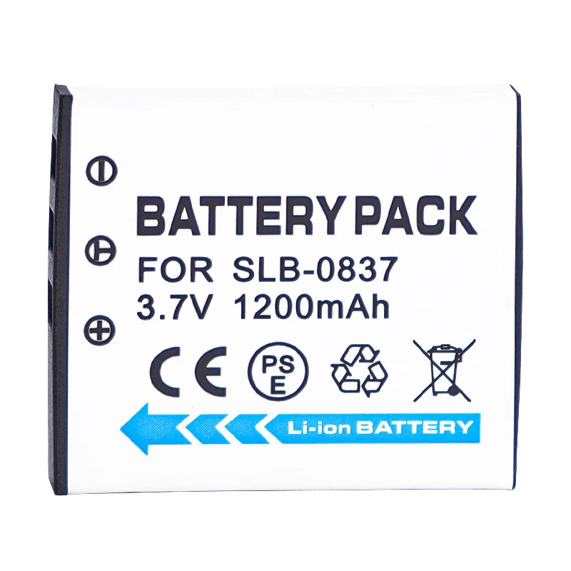SLB-0837 Replacement Camera Battery For Samsung i5 i6 L73 L50 L60 NV3 NV5 NV7