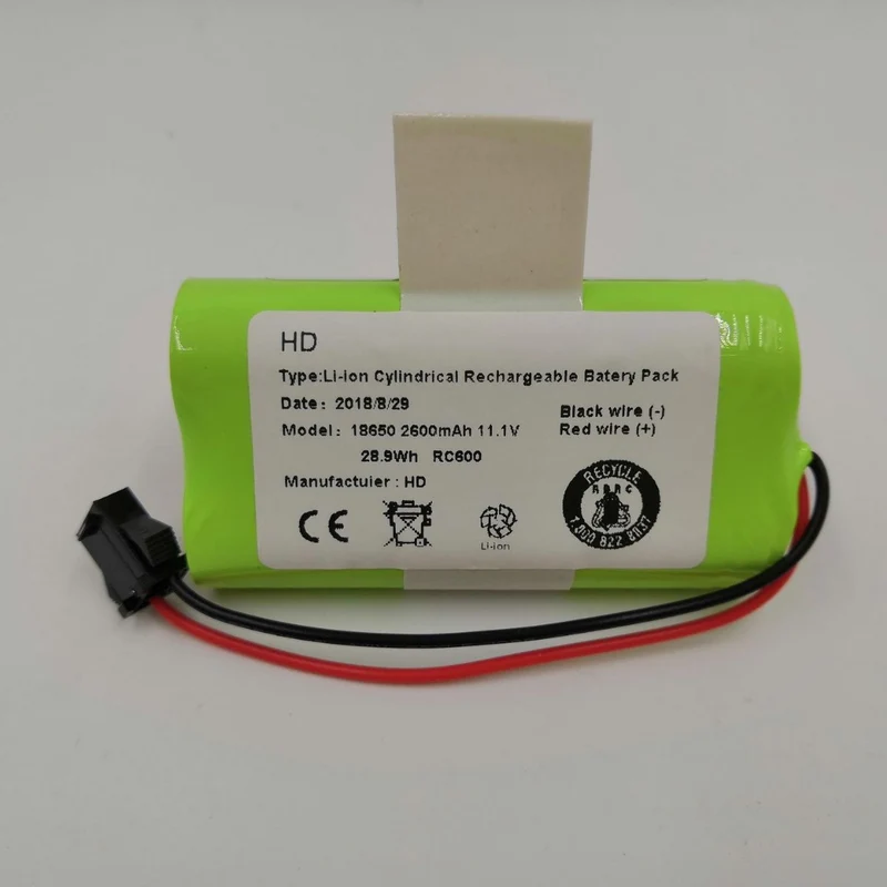18650 Replacement Battery For Ecovacs sweeping robot CEN 330 CEN331 CEN332 CEN333