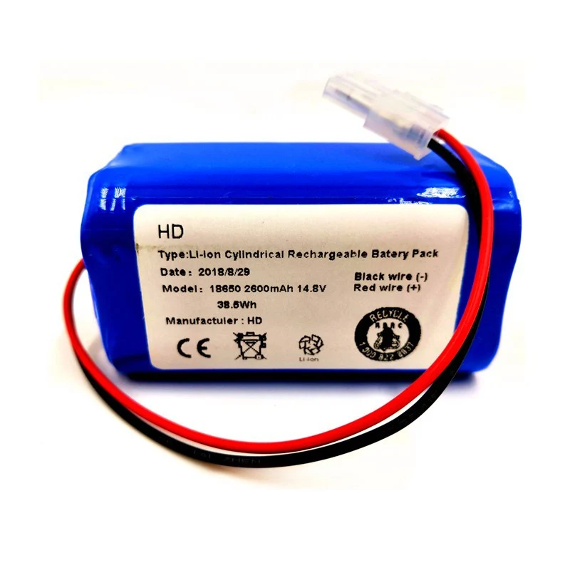 18650 Replacement Battery For Ecovacs Sweeping Robot CEN540 546 ILIFE A4 A4s V7 A6 V7s Plus