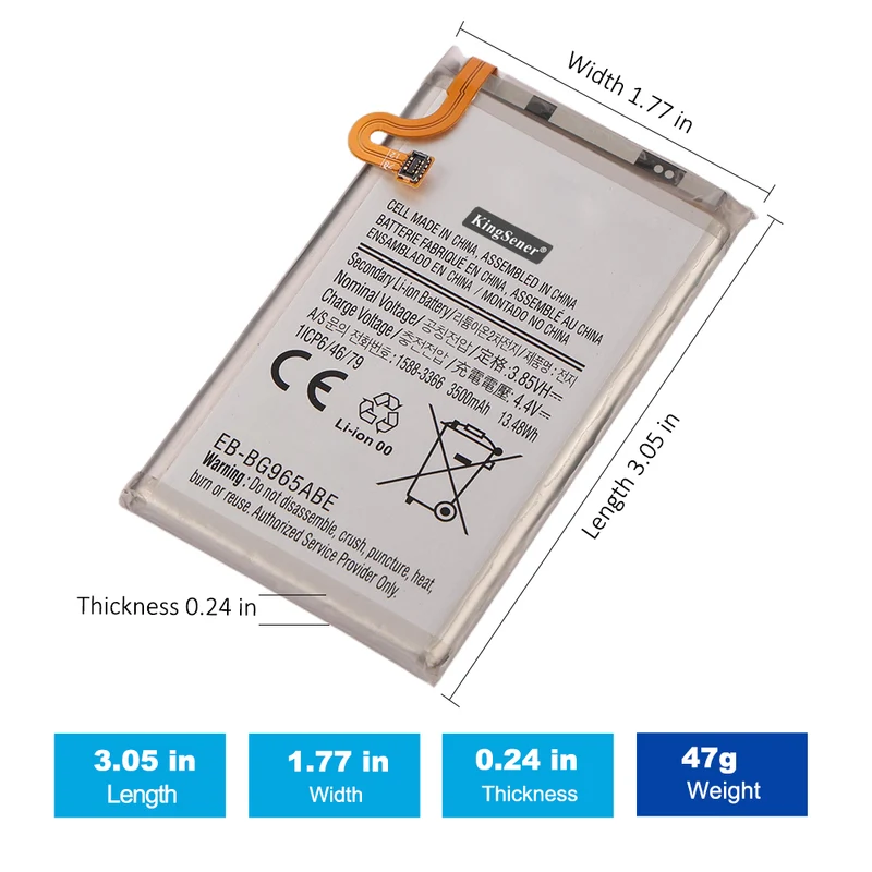 EB-BG965ABE Replacement Battery For Samsung S9 PLUS