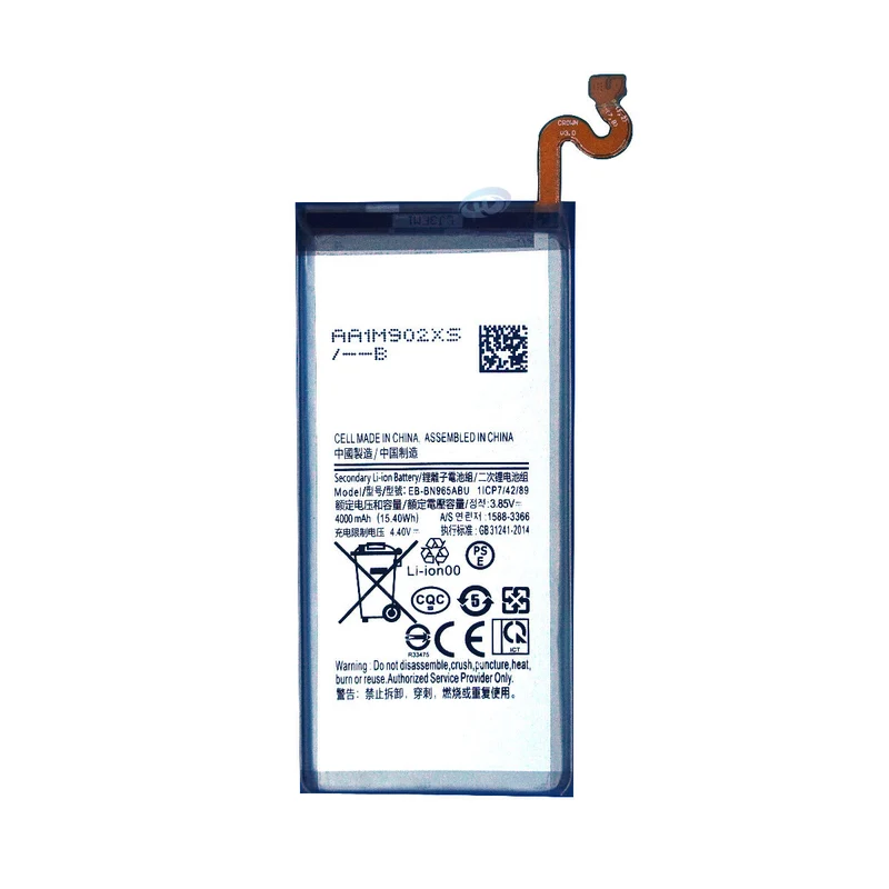 EB-BN965ABU Replacement Battery For Samsung Note 9/N960