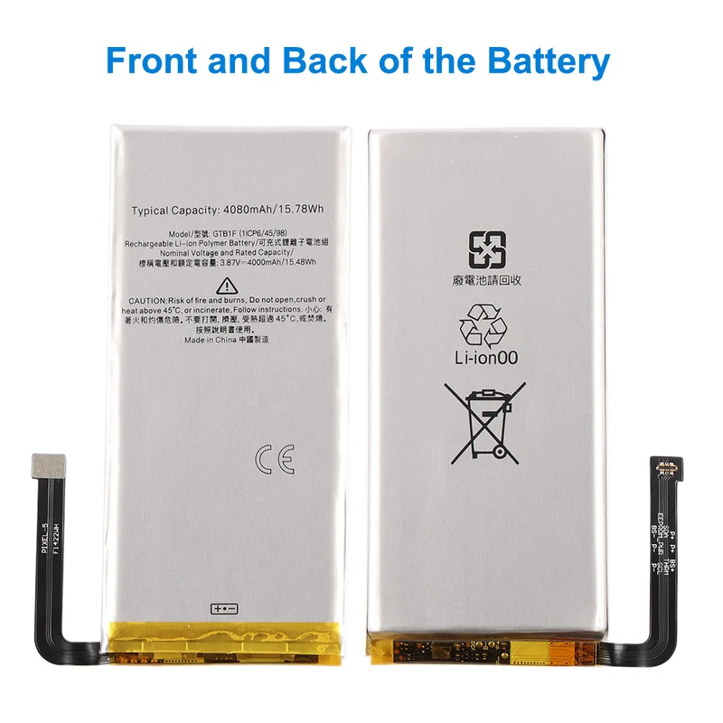 GTB1F Replacement Battery For Google Pixel 5