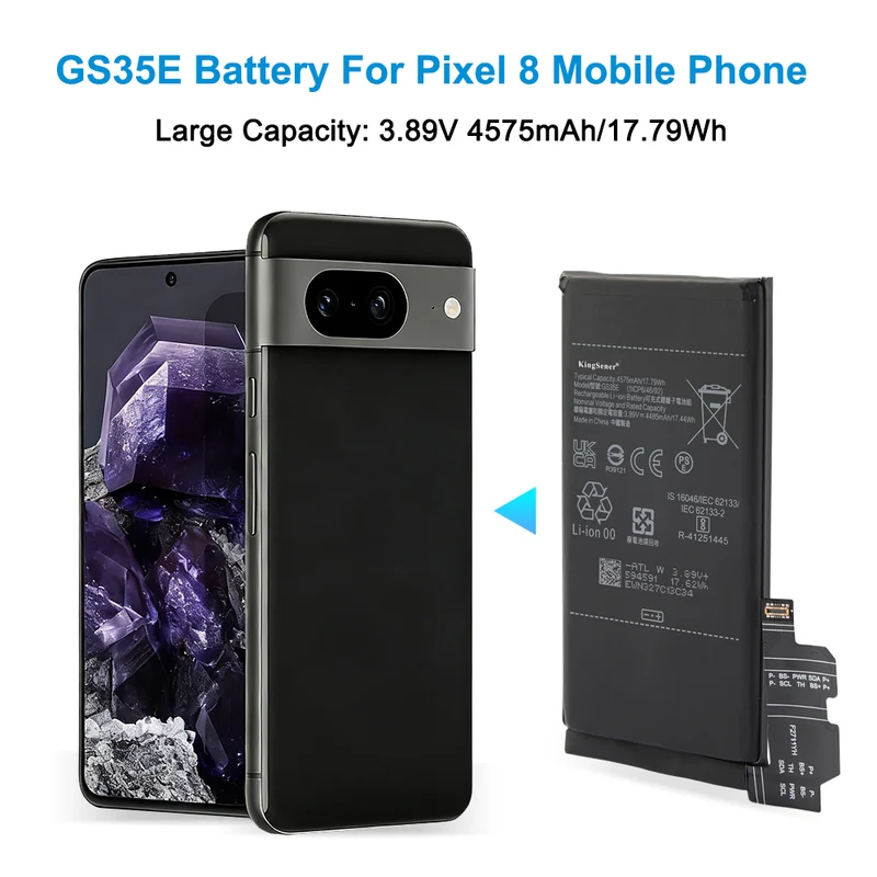 GS35E Replacement Battery For Google Pixel 8
