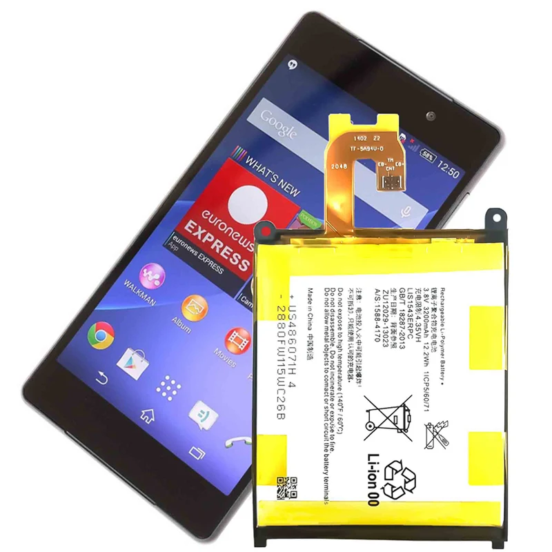 LIS1543ERPC Replacement Battery For Sony L50T