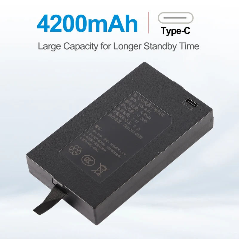 ZNS-09F1 4200mAh Replacement Battery For Smart Door Lock