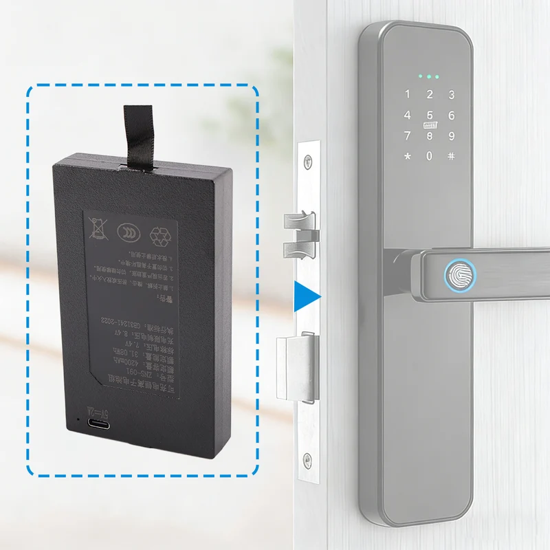 ZNS-091 4200mAh Replacement Battery For Smart Door Lock