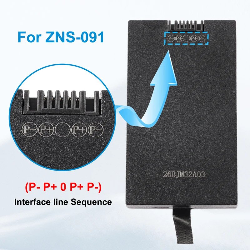 ZNS-091 4200mAh Replacement Battery For Smart Door Lock