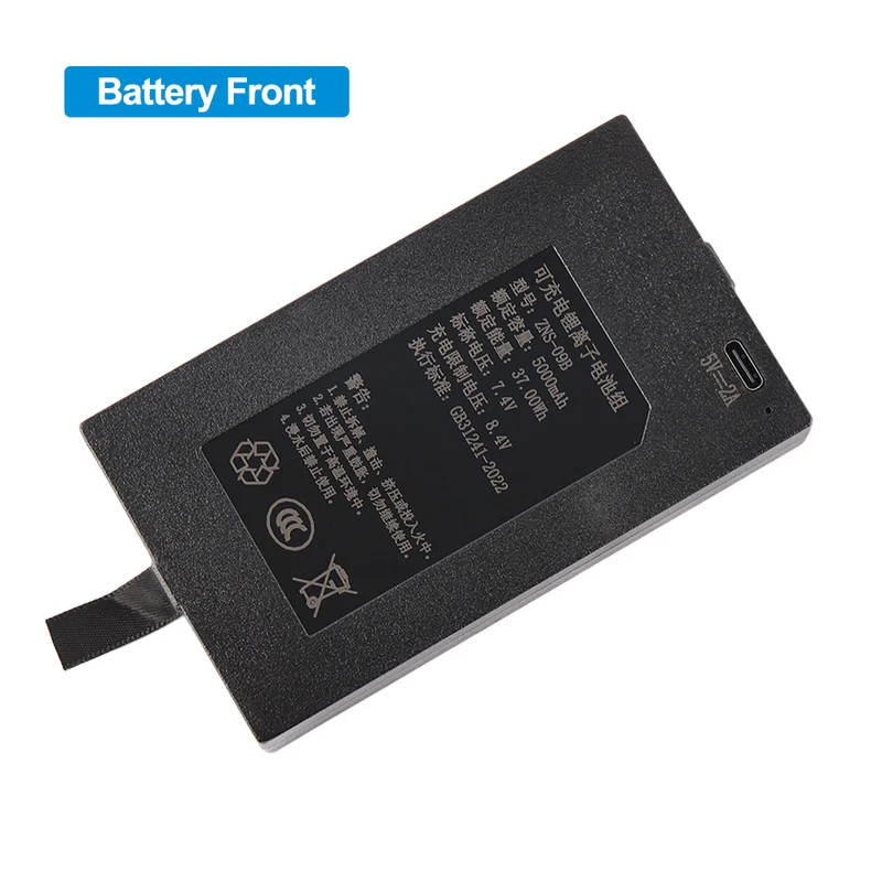 Replacement Battery C+ C- 0 P- P+ 5000mAh For Smart Door Lock ZNS-09B