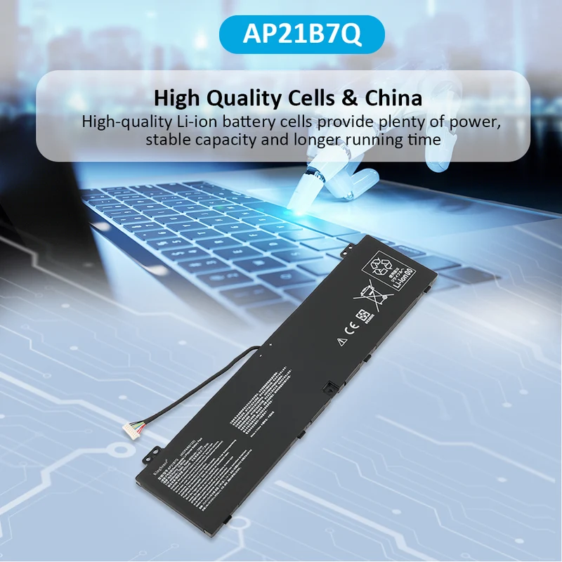 AP21B7Q Battery for Acer Predator Triton 300 SE - 76WH Li-ion Replacement