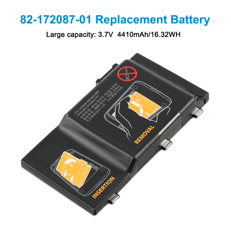 82-172087-01 Replacement Battery For Symbol Zebra MC36 TC55 Scanne