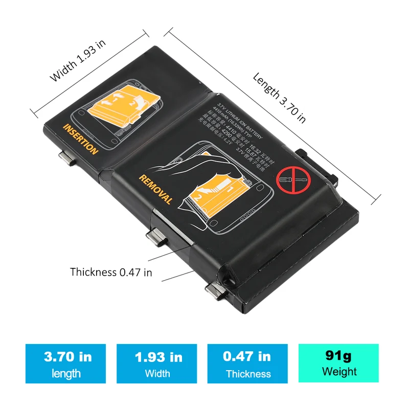 82-172087-01 Replacement Battery For Symbol Zebra MC36 TC55 Scanne