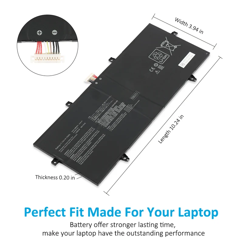 C22N2107 75WH Laptop Battery For Asus ZenBook 14 OLED UX3402