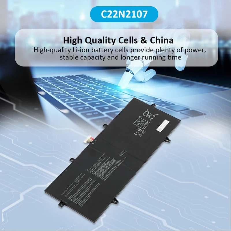 C22N2107 75WH Laptop Battery For Asus ZenBook 14 OLED UX3402