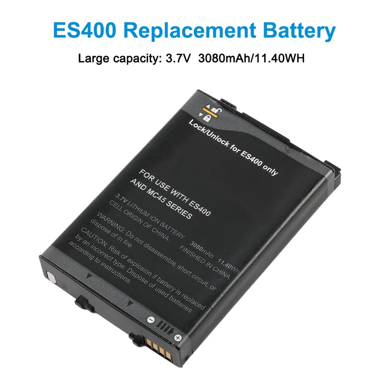 Replacement Battery For Symbol Motorola ES400 MC45 Coletor de dados Series