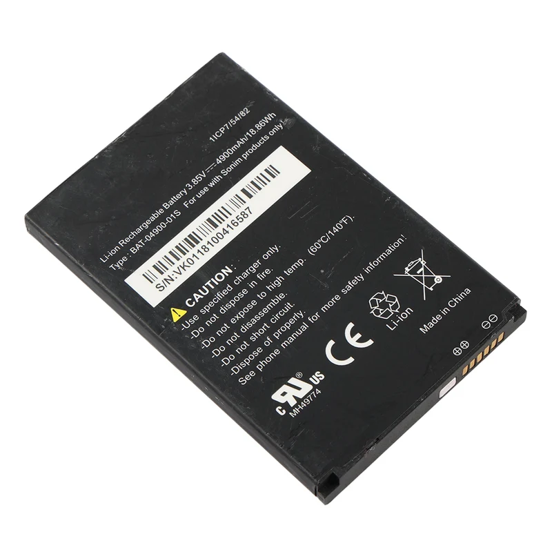 BAT-04900-01S Replacement Battery For Sonim XP8 XP8800 Phone