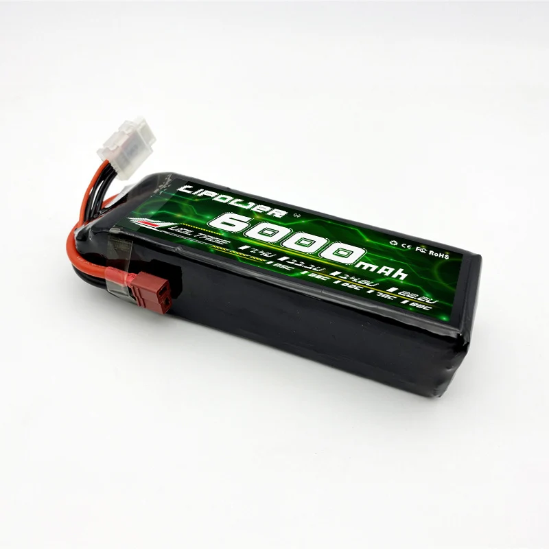 Replacement Lipo Batteries For RC airplanes 6000mAh Custom plug