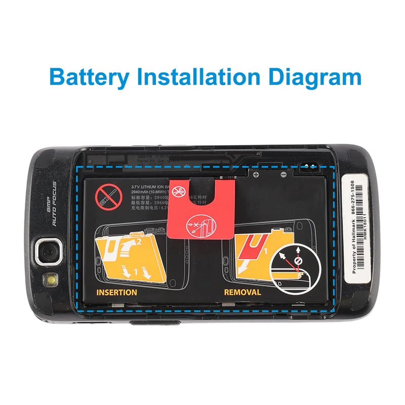 82-164807-01 Replacement Battery For Symbol Zebra MC36 TC55 Scanne