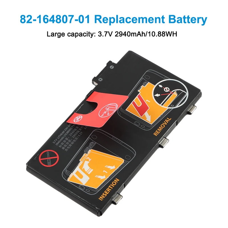 82-164807-01 Replacement Battery For Symbol Zebra MC36 TC55 Scanne