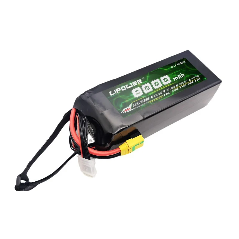 Replacement Lipo Batteries For RC airplanes 8000mAh 25C/35C/50C/70C/100C