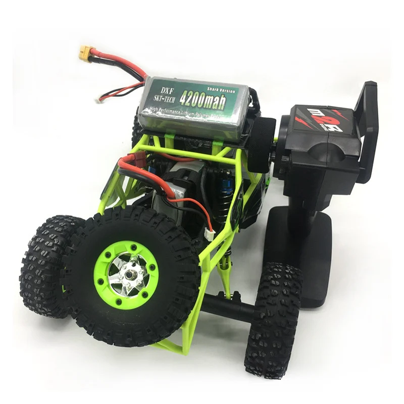 12428 12429 144001 Remote Control Car 7.4V 4200MAH large capacity upgraded Lipo Battery