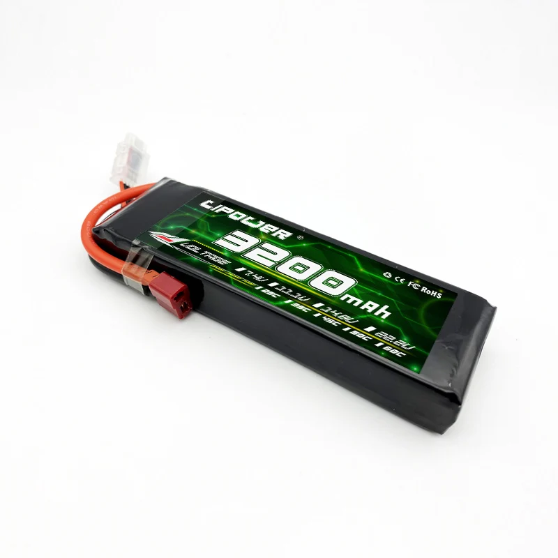 Replacement Lipo Batteries For RC airplanes 3200mAh 25C/35C/50C/70C/100C