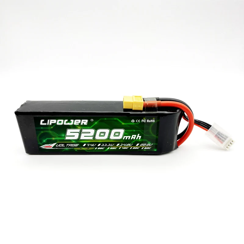 Replacement Lipo Batteries For RC airplanes 5200mAh