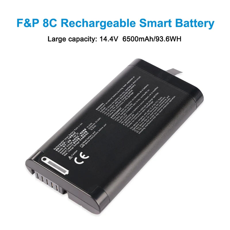 Rechargeable Smart Battery For F&P 8C