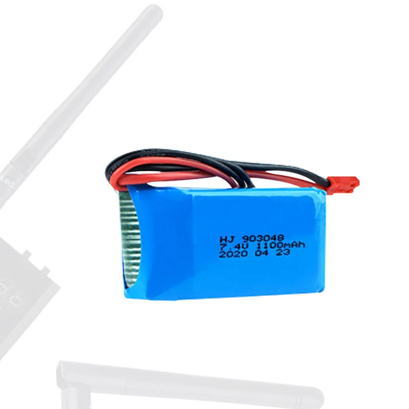 7.4V 1100mAH lithium battery for Weili A949 A959 A969 remote control high speed car battery 923048