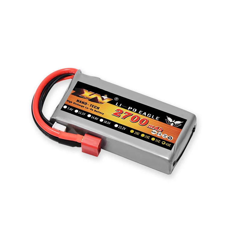 12428 12429 RC remote control car 1:12 battery 7.4V 2700mAh 45C