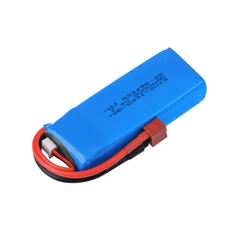 144001 124018 124019 EAT14 RC car 7.4v 3000mAh lithium battery