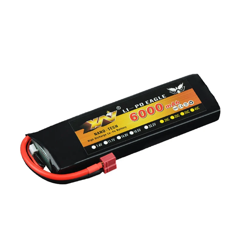 Model airplane and car model lithium battery 3S 11.1V 5200/6000/7000mAh 35C