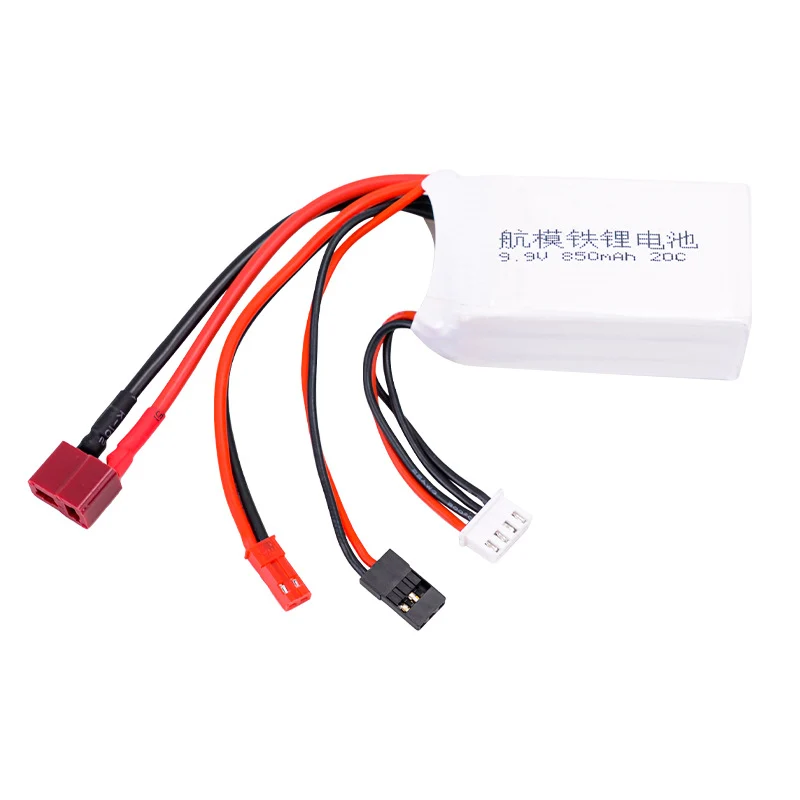 9.9V 850mAh 20C 3S lithium battery life turbojet engine ignition starting power supply