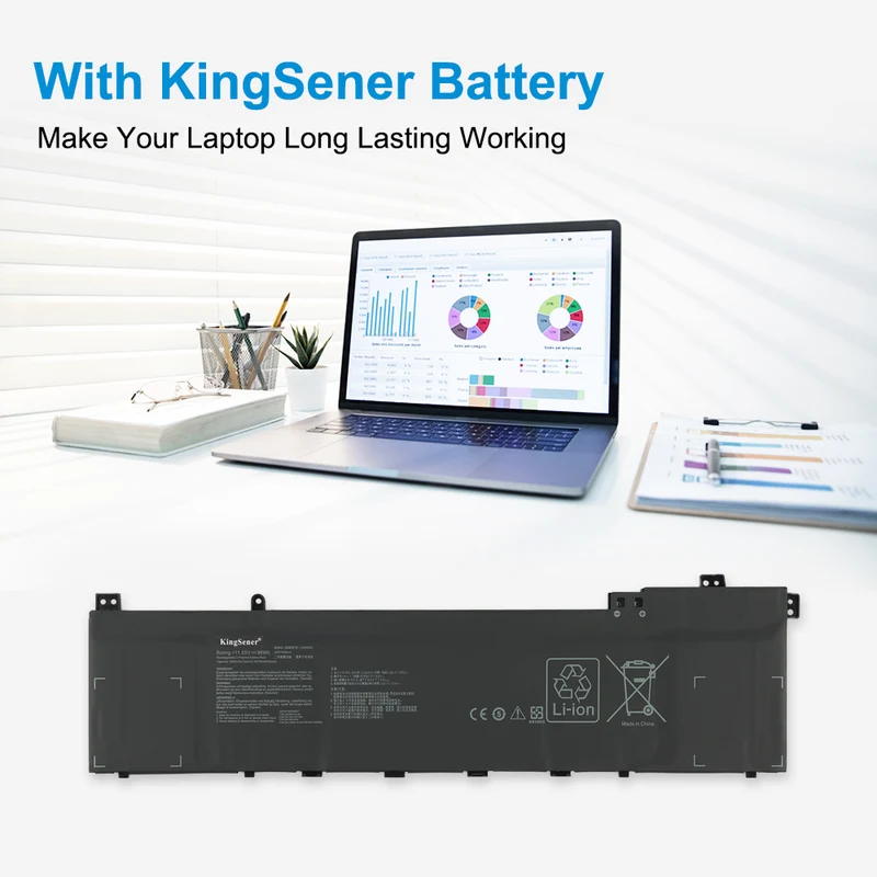 C32N2022 Laptop Battery For ASUS ZenBook Pro 15 OLED UM535QE