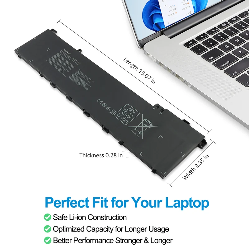 C32N2022 Laptop Battery For ASUS ZenBook Pro 15 OLED UM535QE
